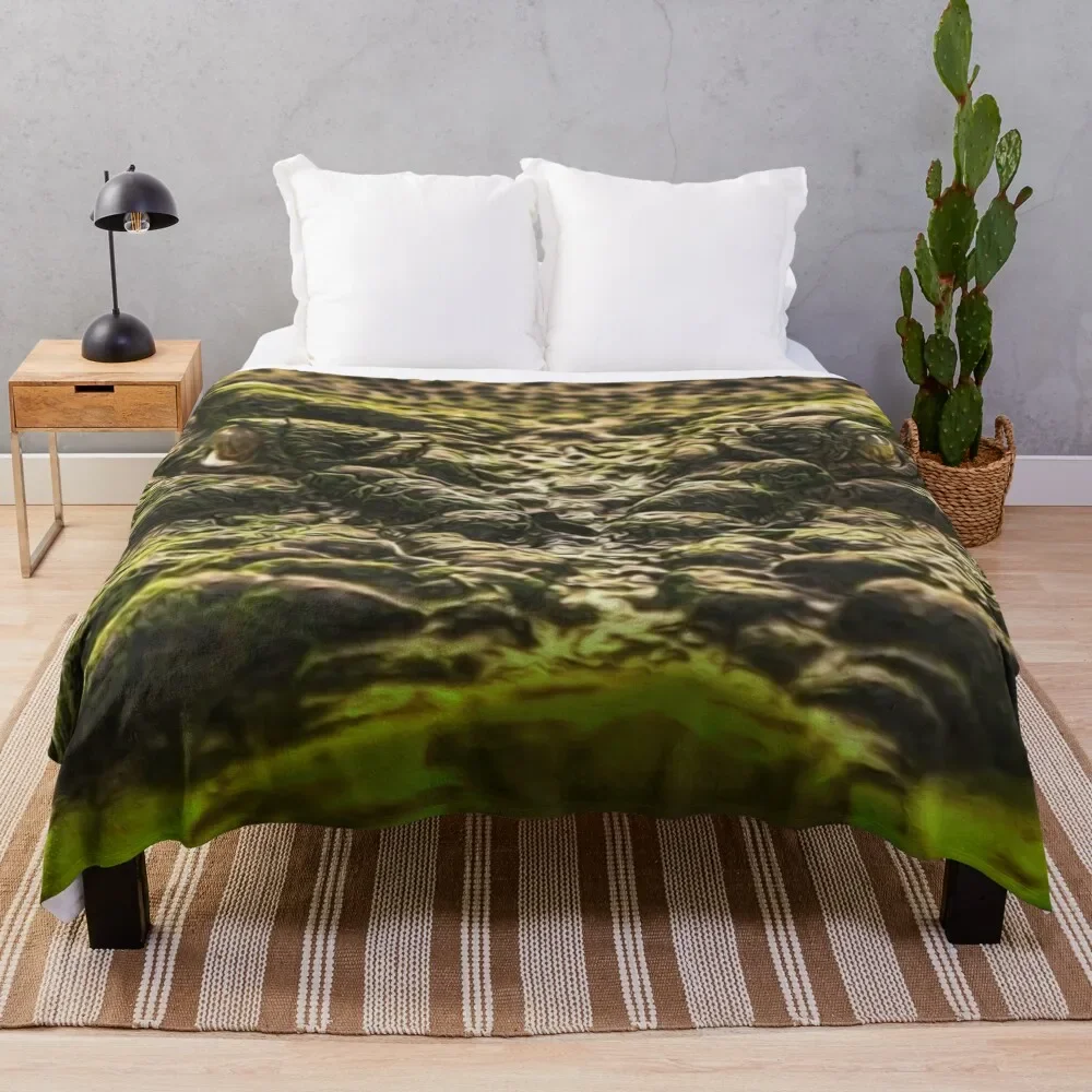 

CROCODILE, Throw Blanket Stuffeds For Sofa Thin Blankets