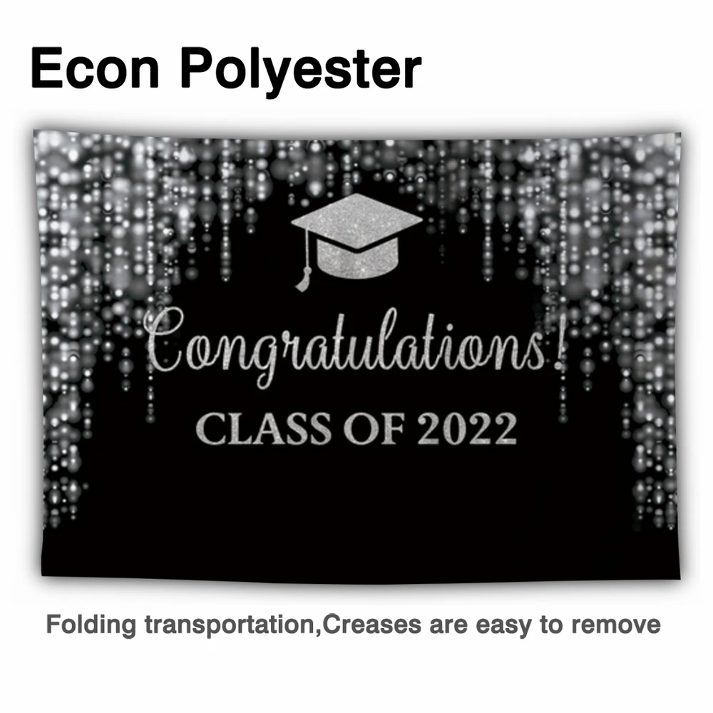 Allenjoy-Fondo de fiesta de graduación, telón de fondo de clase de 2022, gorra de despedida de soltera, fiesta Bokeh, celebración, maestro, Photozone