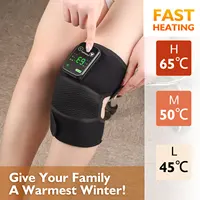 Massager Shoulder Neck Health Care Support Brace - Electric Heating Pad 3-Speed Vibration 4