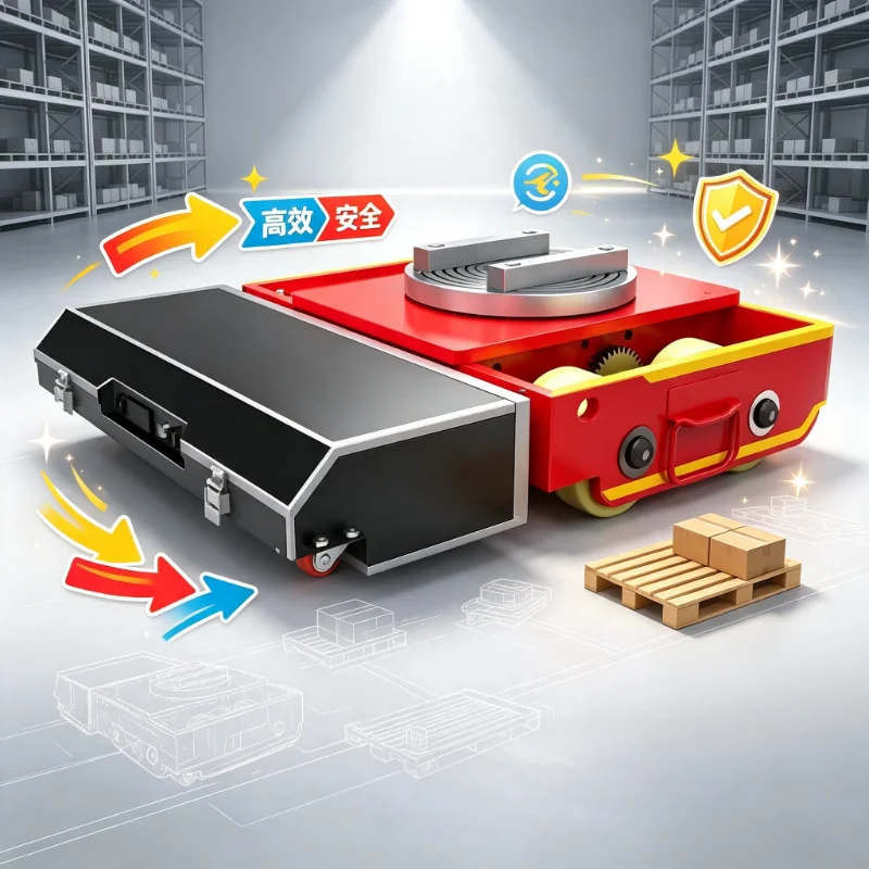 2026 New Small Tank Trolley Electric Mover Cargo With Universal Wheel Ground 20 Ton 60 Ton Electric tank Vehicle