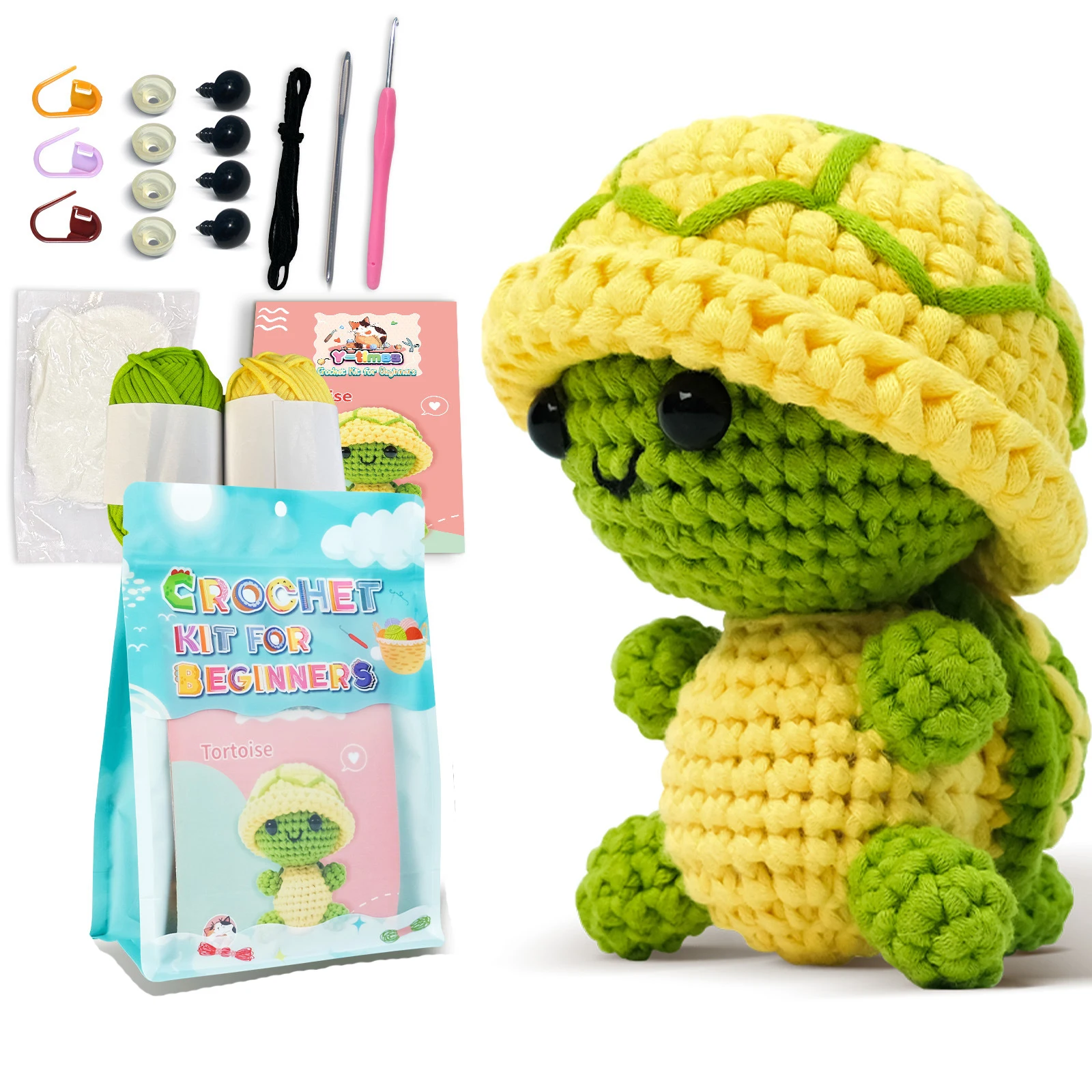 Beginner Crochet Kit with Tutorials 3