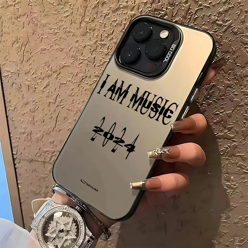 Rap Playboi Carti Phone Case O-Opium For iPhone 16e 16 15 14 13 12 11 mini Pro Max X XR XSMAX 8 7 Plus Anti Fall Matte Cover - náhled 3