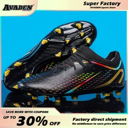 Orijinal erkek futbol ayakkabıları AG/TF boyutu 33-46 çocuk futbol ayakkabıları açık eğitim profesyonel Cleats ayakkabı Sneakers Futsal