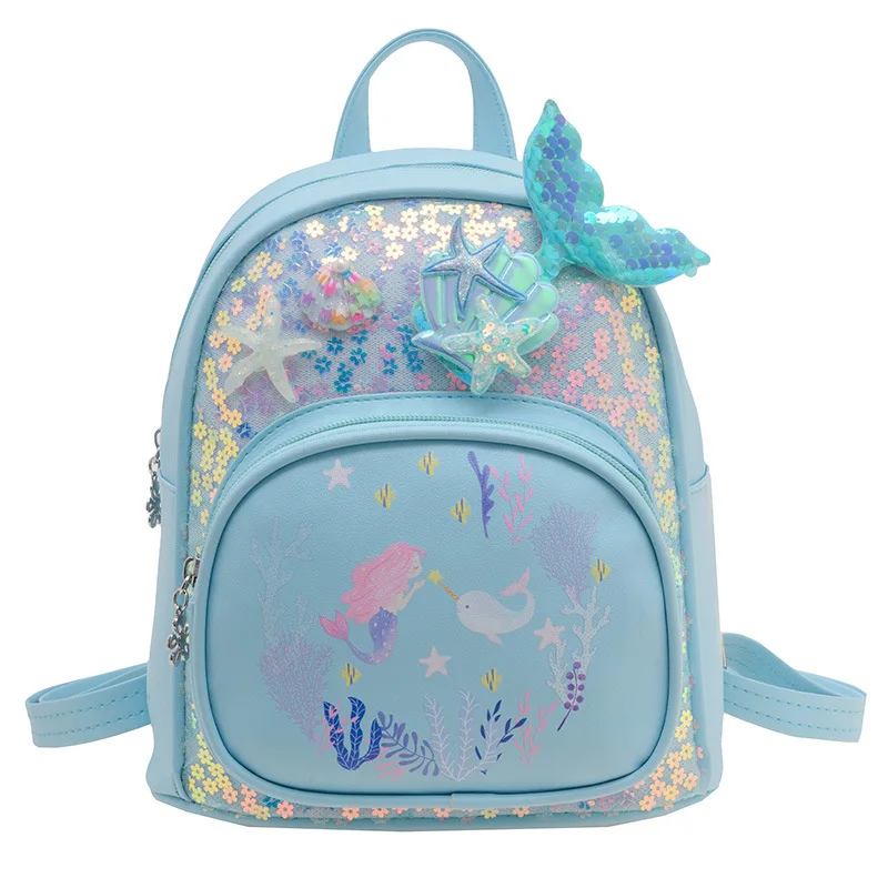 Personalized Girls Backpack Bag Sequin Toddler Backpack Custom Name Embroidery Backpack Back to School Backpack Cute Mini Bag