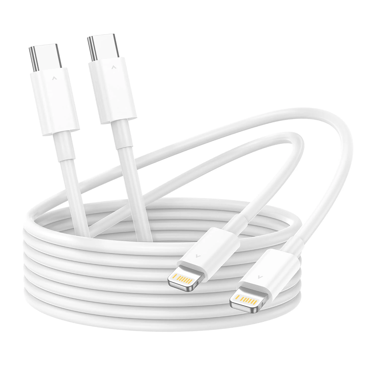 Cable de datos de carga rápida USB C a Lightning certificado MFI 20W para Iphone 14 13 12 11 Pro Max Ipad Cable cargador blanco Original