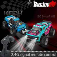 1:20 KF24 KF23 Model RC Car With LED Light 2WD Off-road 2.4G Remote Control Climbing Vehicle Outdoor Cars Toys Gifts for Kids