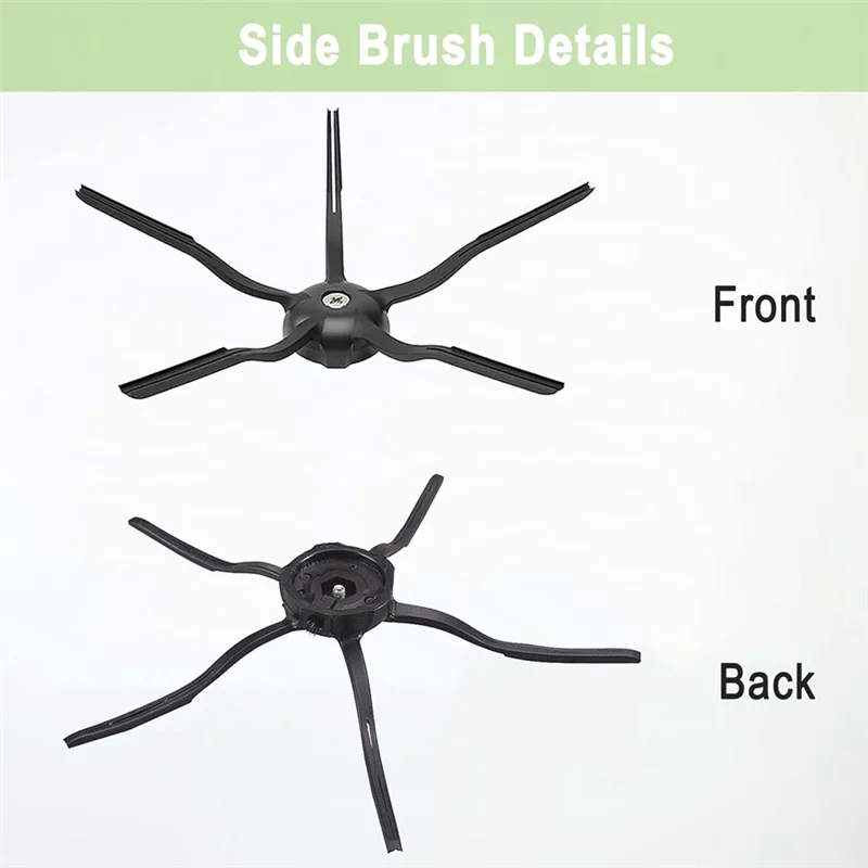 SANQメインブラシ、HEPAフィルター、サイドブラシ交換部品（図示）、Roborock Q5/Q5+掃除機用プラスチック製掃除機部品