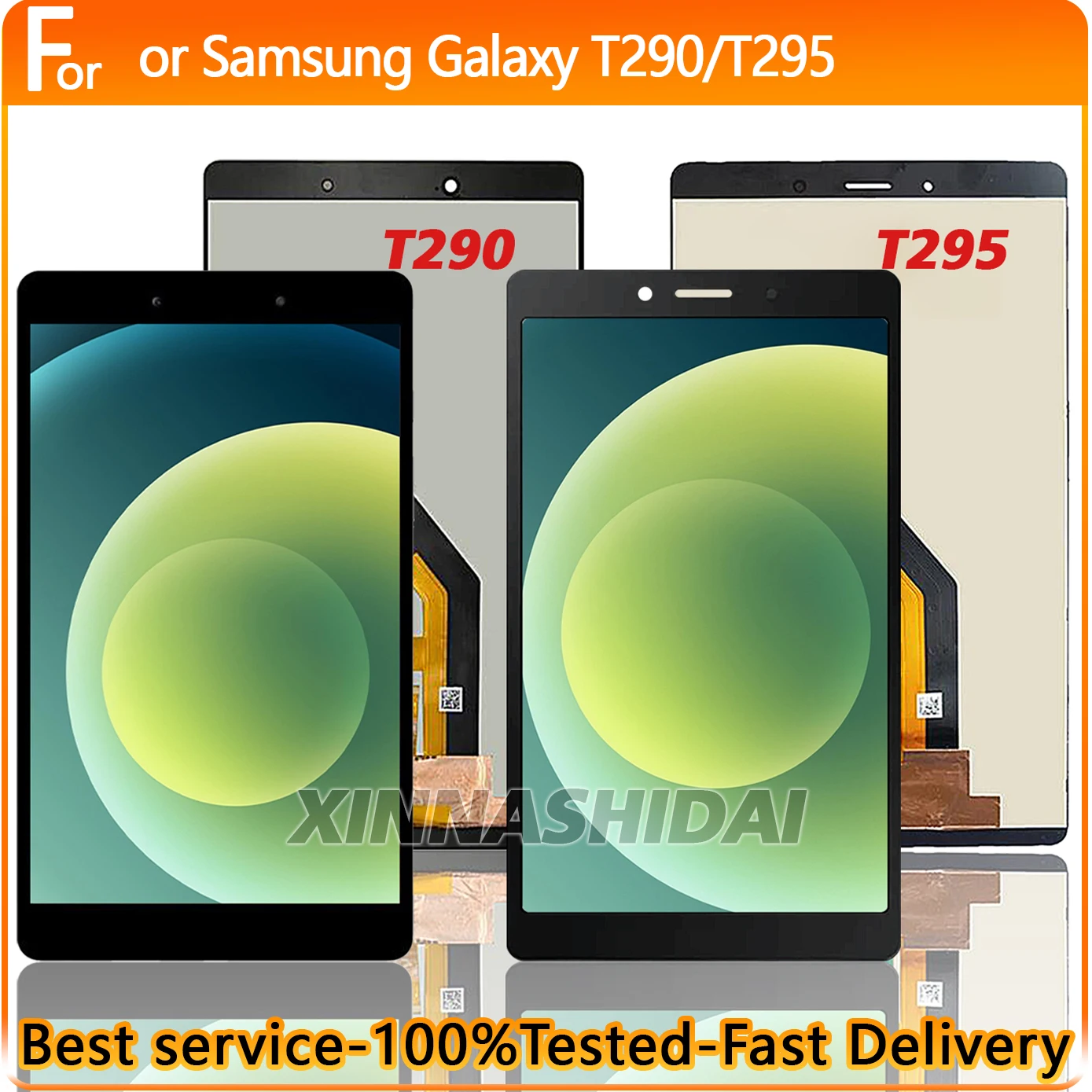 NEW For Samsung Galaxy Tab A 8.0 2019 T290 T295 Touch Screen Front Glass Panel SM-T290 SM-T295 Touch Glass (No Flex Cable)