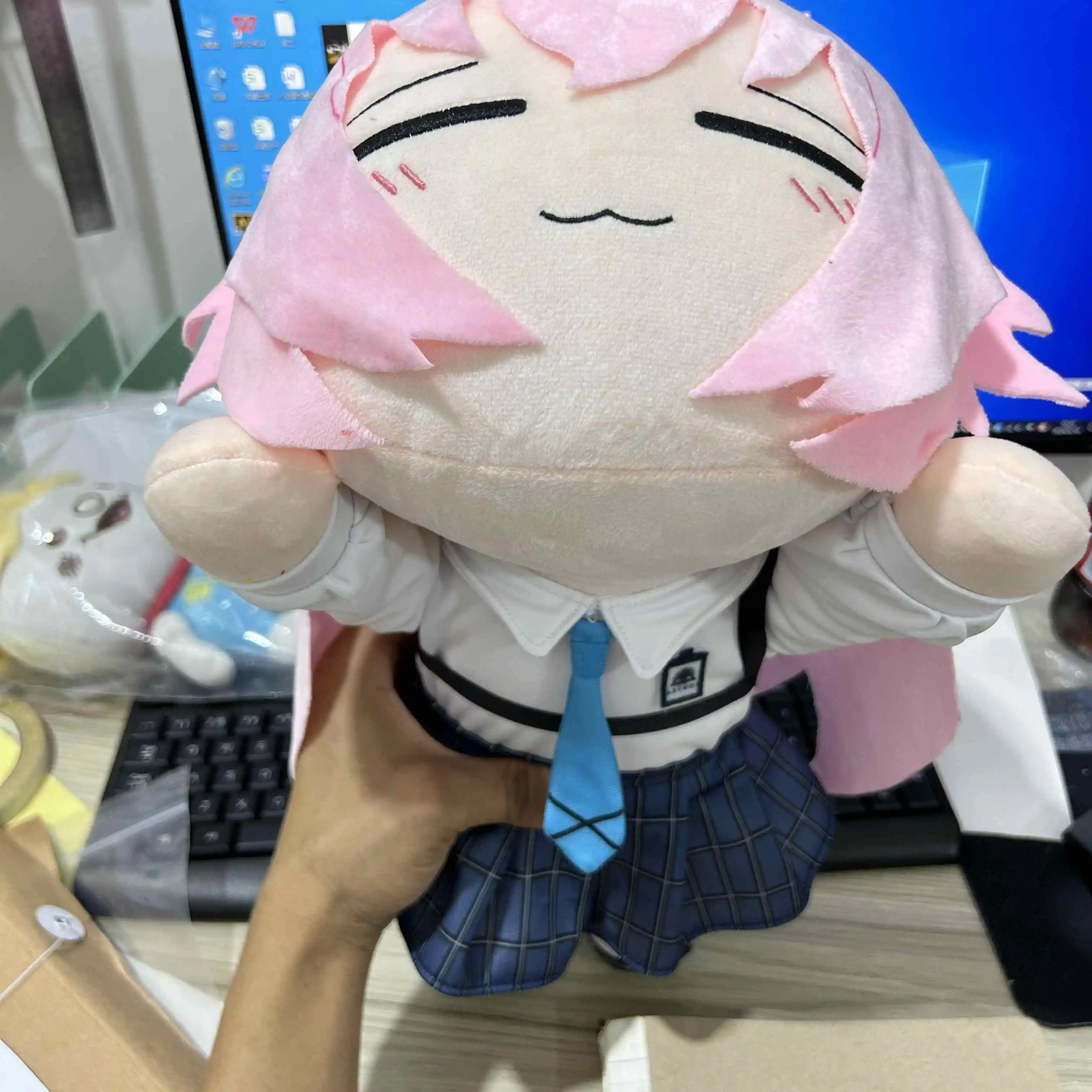 

Anime Blue Archive Takanashi Hoshino Cotton Doll Toys Plushie Pillow Student Siesta PAPA Throw Pillows Cosplay Xmas Gift