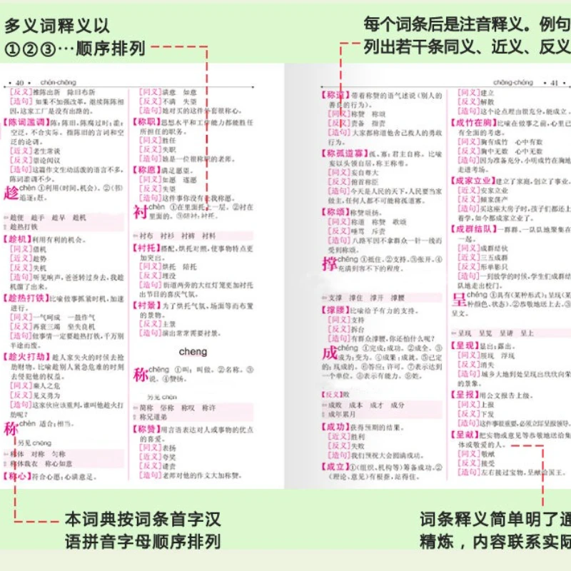 Essence Reference Book Pupils' Practical Multi Functional Synonyms, Near Synonyms, Antonyms and Word Formation Dictionary