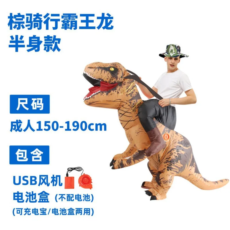 Anime fantaisie mascotte dinosaure gonflable Costume noël Halloween Cosplay Costumes robe Dragon Costume pour adulte homme femmes
