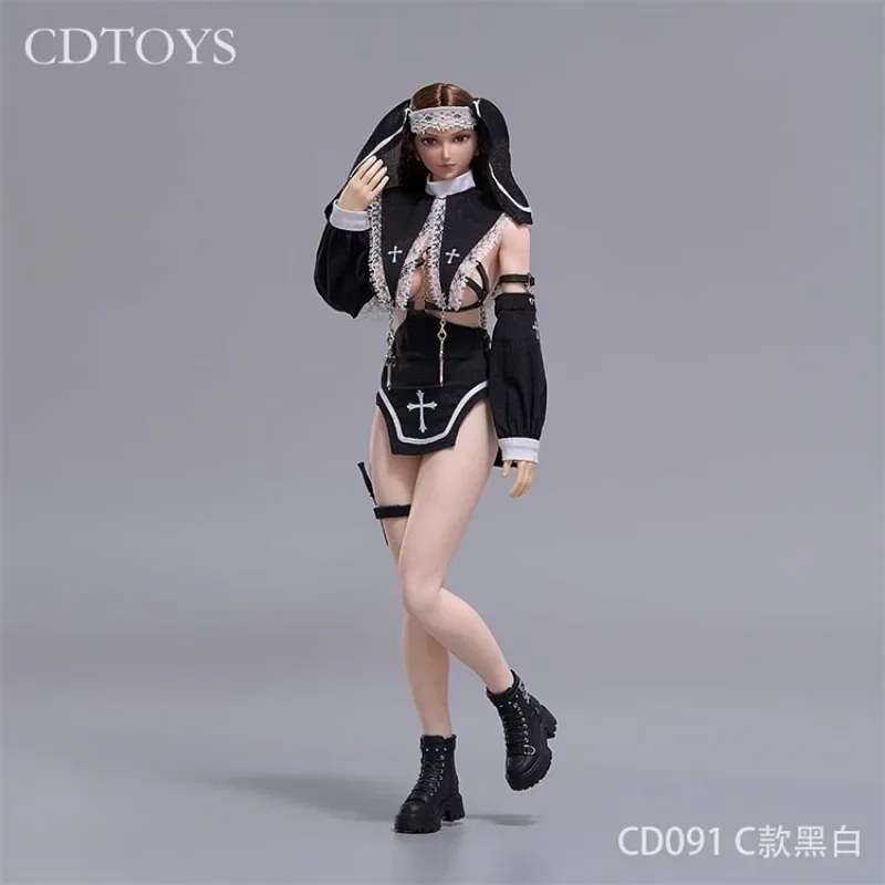 

Предпродажа Cd091 1/6 масштабная одежда монахини женщина-солдат комплект одежды для косплея модель DIY Fit 12 дюймов фигурки куклы аксессуары для тела