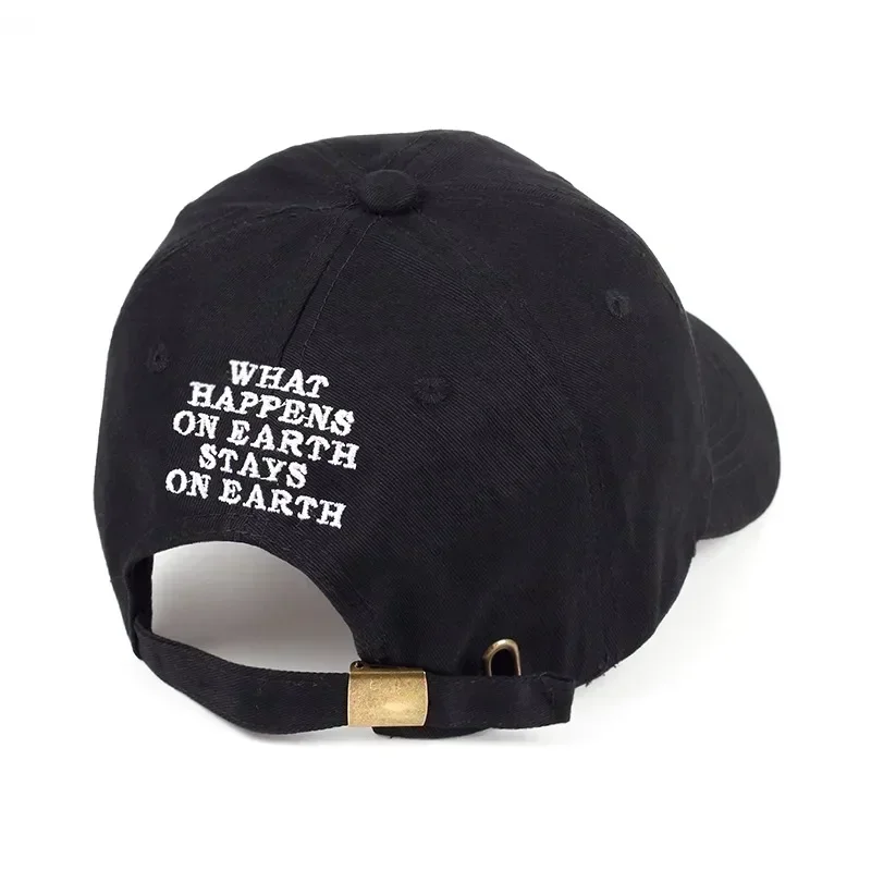 DAMN Erkekler ve Kadınlar için Şapkalar İşlemeli Baba Şapka Hip Hop Dikişli Kendrick Lamar Yapılandırılmamış Rapçi Snapback Beyzbol Şapkası Gorras