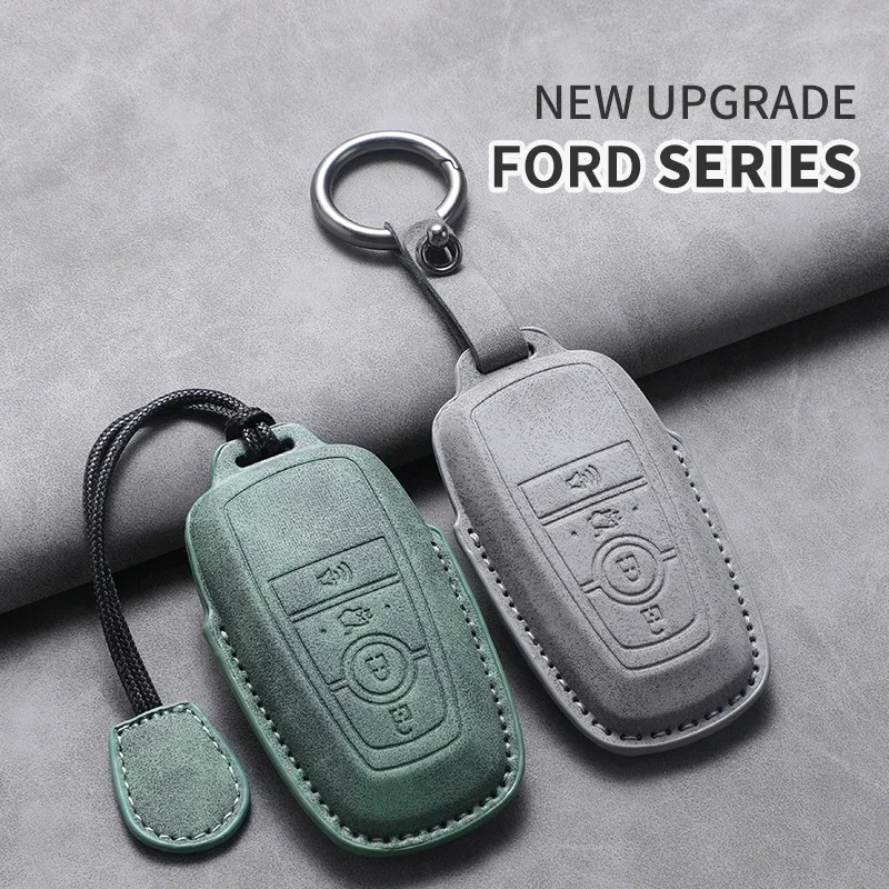 Car Key Cover Case Shell Holder Protection For Ford Fusion Mondeo Mustang Explorer F150 F250 F350 Edge EcoSport Auto Accessories