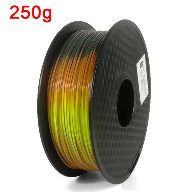 EasyThreed Farbwechsel mit Temperaturfilament PLA 1,75 mm 1 kg 3D-Drucker PLA-Filament 250 g 500 g 3D-Stift Sublimationsmaterial Schwarz Lila 4