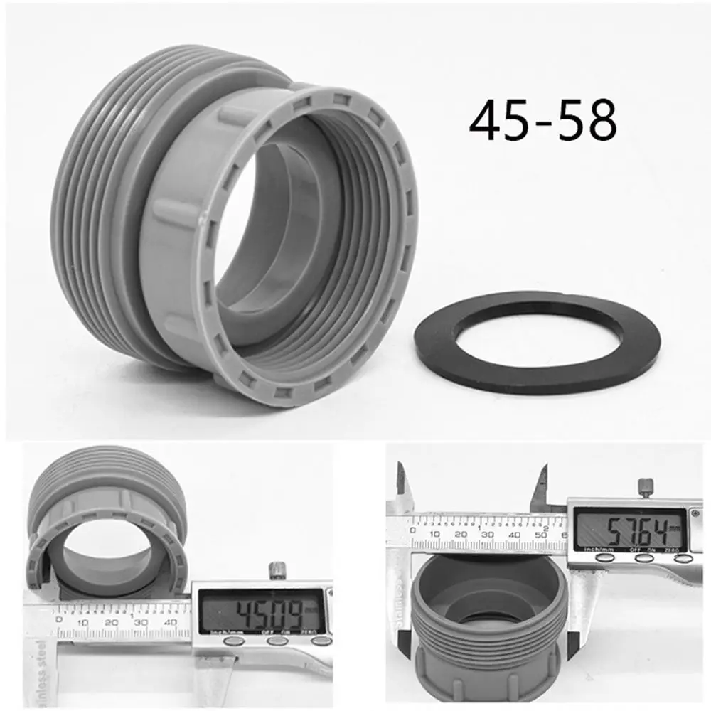 General Sink Drain Fitting Connector Maintenance Kit Washbasin Adapter Thread Hose Connector Replacement Part