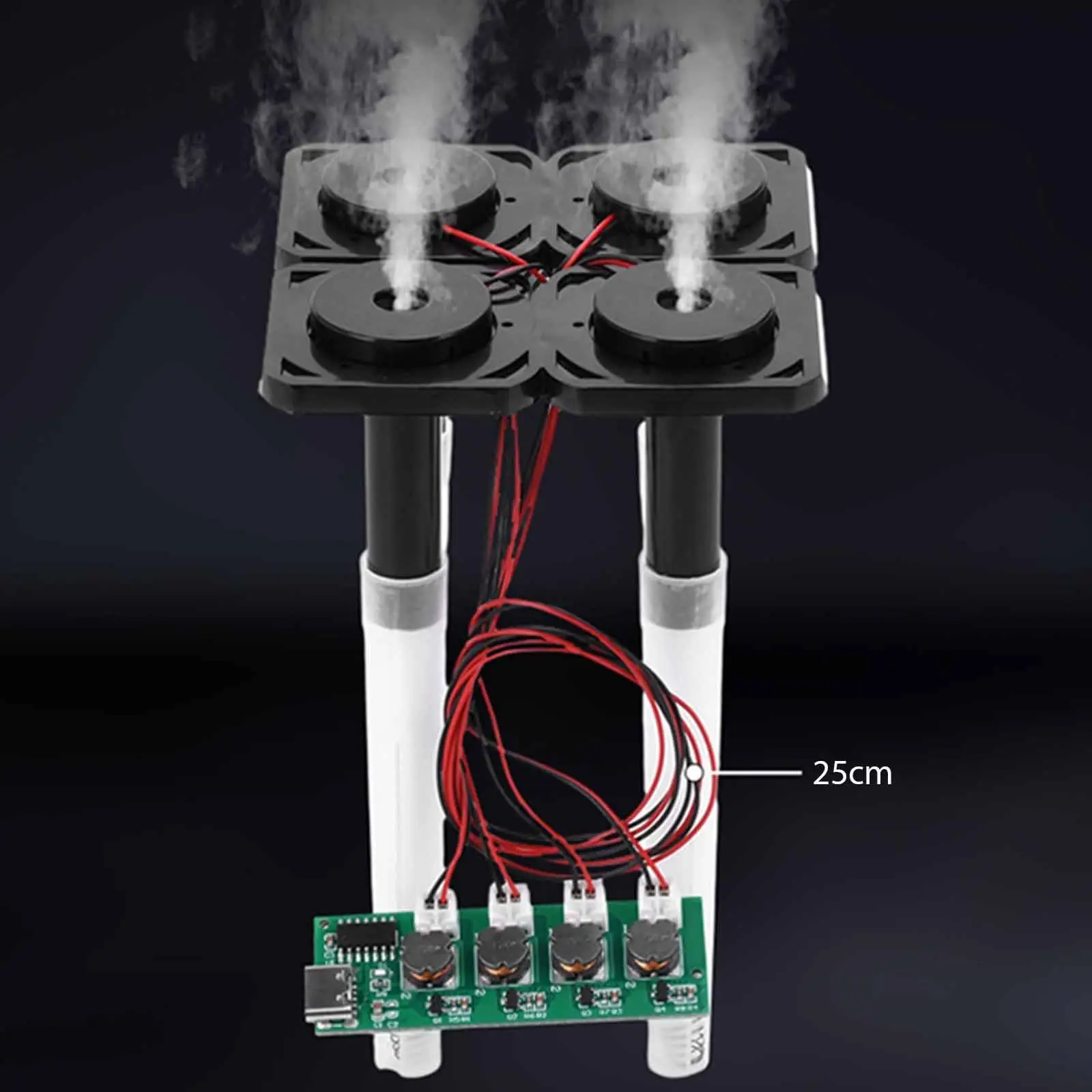 

Комплект модуля «сделай сам» с четырьмя распылителями, простой в установке с распылителем, пластины для распылителя, модули распыления, модули драйверов