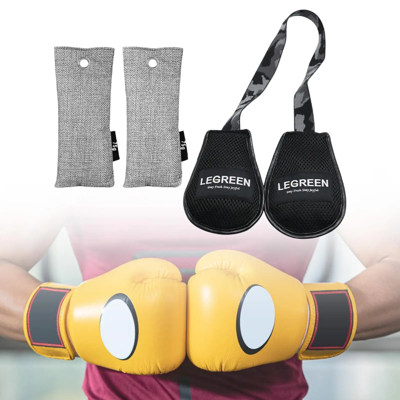 Workout Glove Deodorant Bags Moisture Absorbing Boxing Gloves Cleaning Accessories Odor Eliminators for Sports Gym