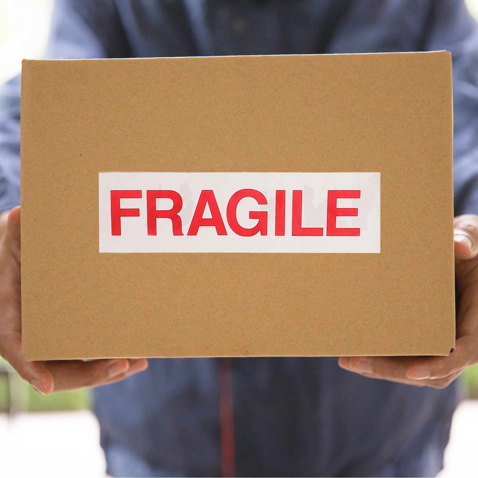 

Warning Tape 3 Rolls Fragile Stickers Boxes Moving Labels Shipping Mailing Caution Office Supplies Packing Glass Items