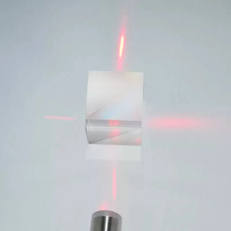 Glued Beam Splitting Prism Half-Transparent And Half-Reflective1:1 Splitting Image Beam Splitting Projection Prism