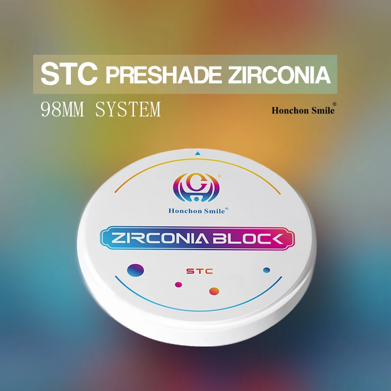 Preshaded Zirconia Blocks Dental Lab, ST- Color Machinery Ceramic Online Technical Support Teeth Filling Cement Zircon Ceramic