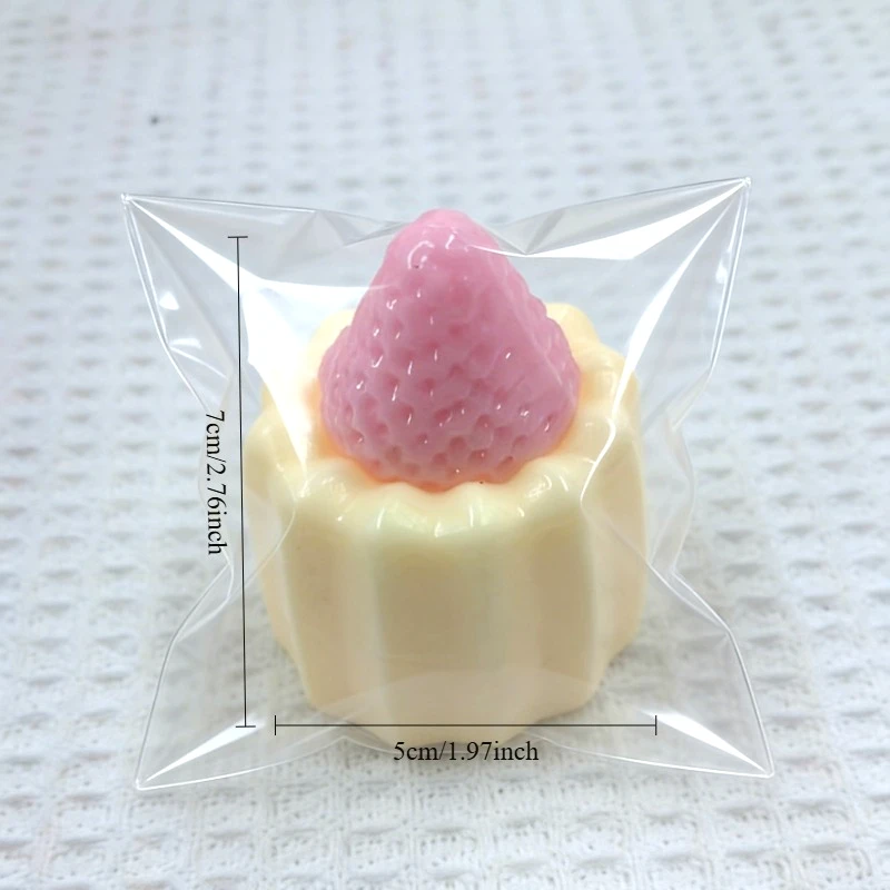 2-Pack of Squishy Toys, Upgraded Milk Yellow Squishy Soft Toys, Cream Pink Shiny Sensory Stress-Relief Toys, Soft Squishy Relaxation Toys, Suitable as Holiday Gifts for Children and Adults during Thanksgiving and Christmas, It Is Ideal as a Holiday Gift, Suitable for Office Occasions, Christmas, Halloween, Easter, and Other Celebrations