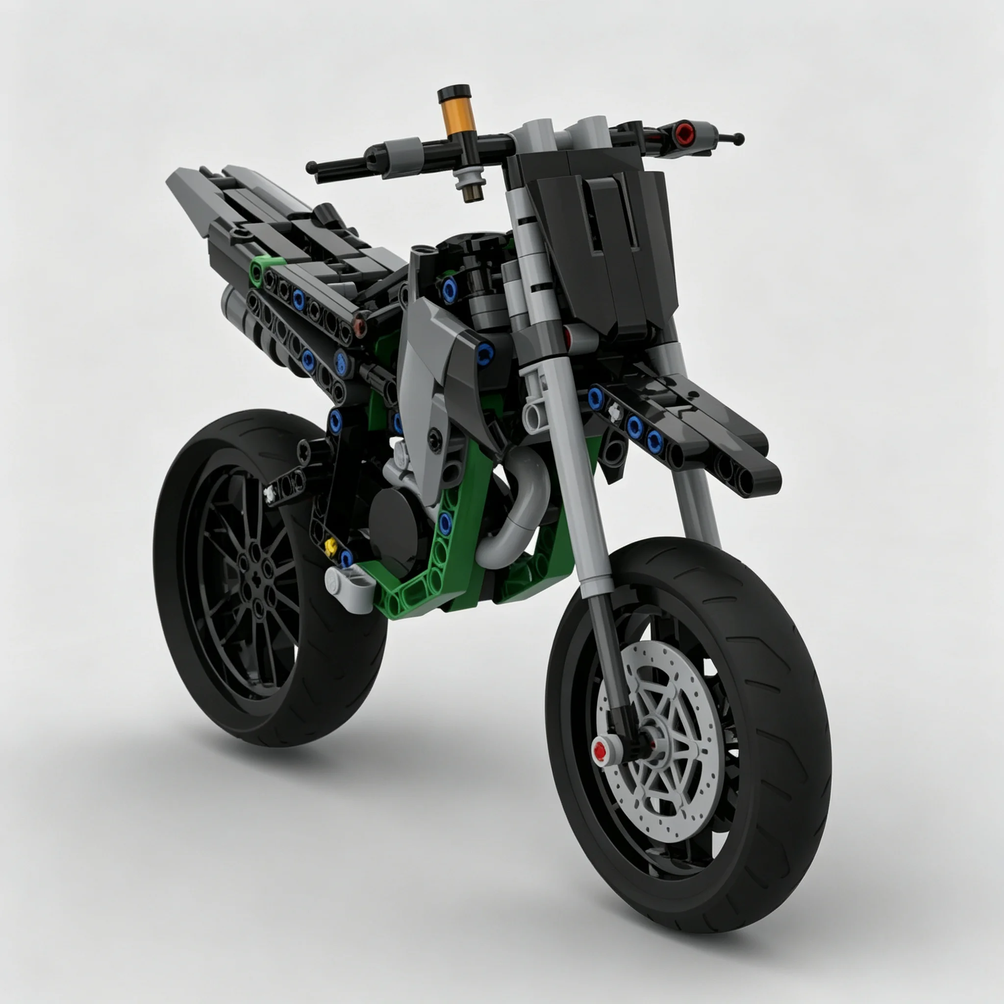 300pcs MOC Technical 42170 Alternative Supermoto Model Christmas Gift Tabletop Ornament And Room Decoration DIY
