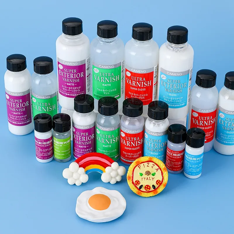 Clay Shiny Oil Figure Model Soft Clay Lmported Raw Materials Plaster Doll Water-based Ultra Bright oil Waterproof Matte Finish