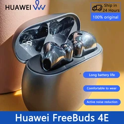 Original Huawei FreeBuds 4E Earphones Bluetooth 5.2 True Wireless Headphone Open-fit Active Noise Cancellation 2.0 Earbuds