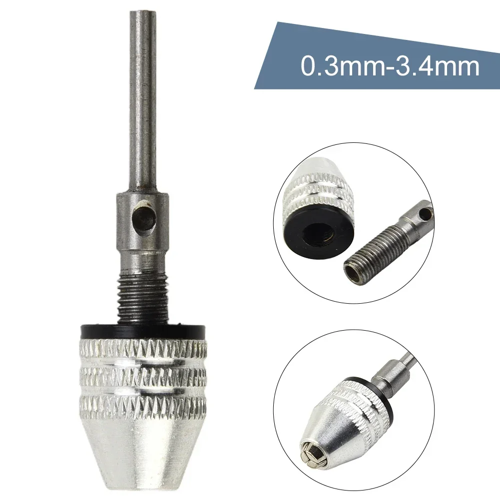 3mm Shank Diameter Rotary Tools Accessories High-Speed Steel Chuck Electric Grinder Accessory Good Strength Heat Resistance