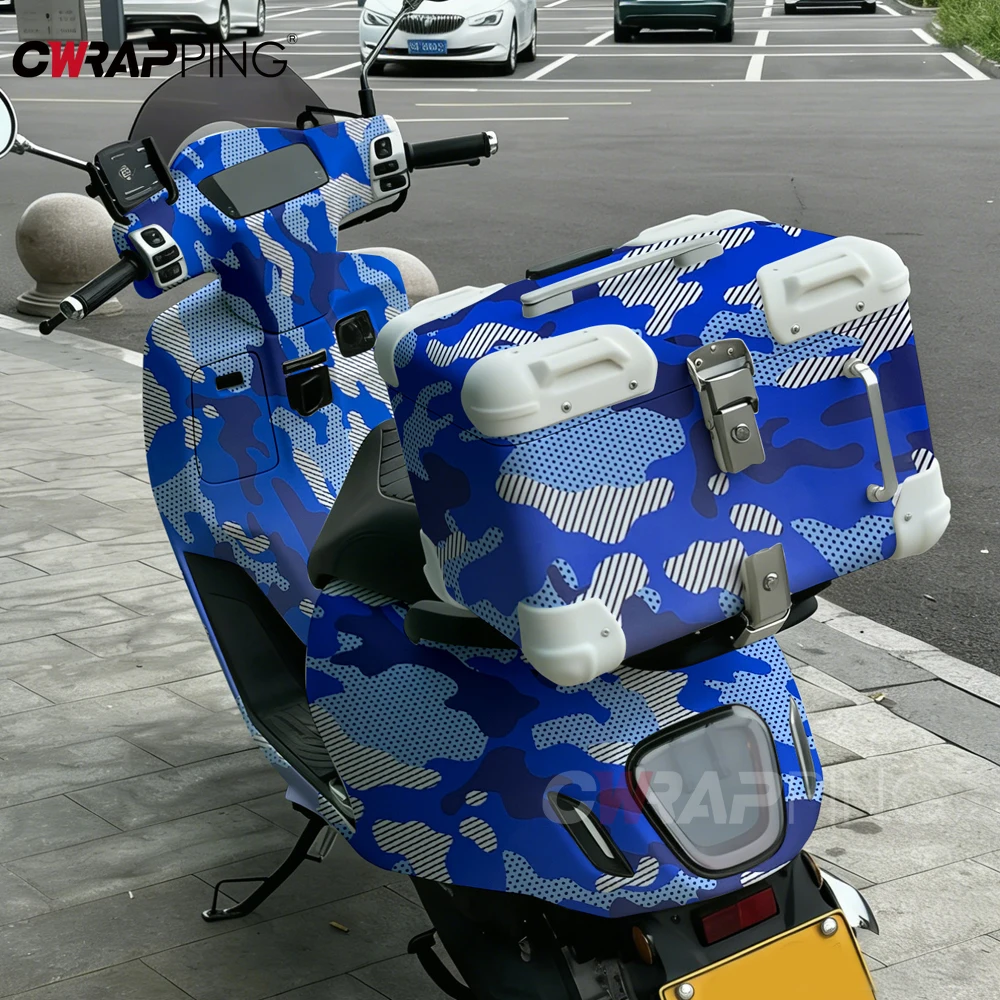 

Stickers for Car Wrap Vinyl for Motorcycle PVC Self-adhesive Film DIY Waterproof Car Wrapping Sticker Polka Dot Camo Accessories