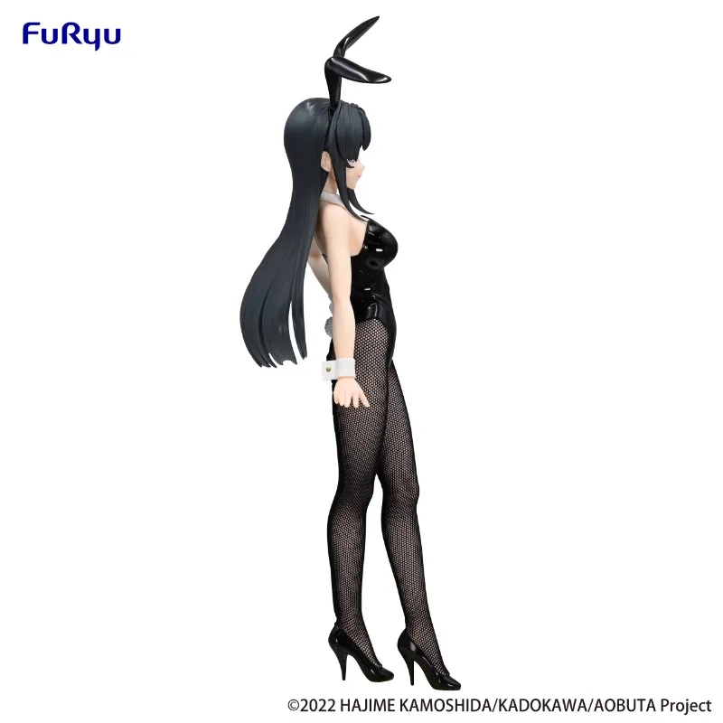 In Magazzino FuRyu BiCute Conigli Sakurajima Mai Bunny Girl Desktop Bambole Carine Anime Action Figure Giocattolo Regalo Modello Collezione