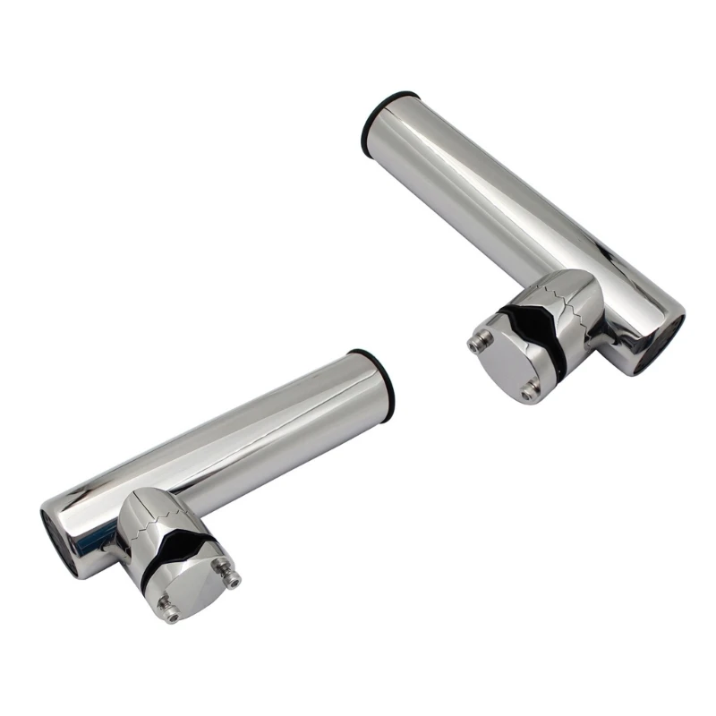 

Stainless Fishing Rod Holder Clamps On Mounting 19-25mm/22-32mm Mounted Marine Grade Rod Holder for Boats