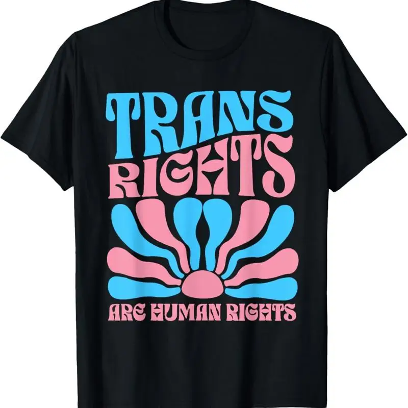 Trans Right are Human Rights Transgender LGBTQ Pride T-Shirt unisex Shirt