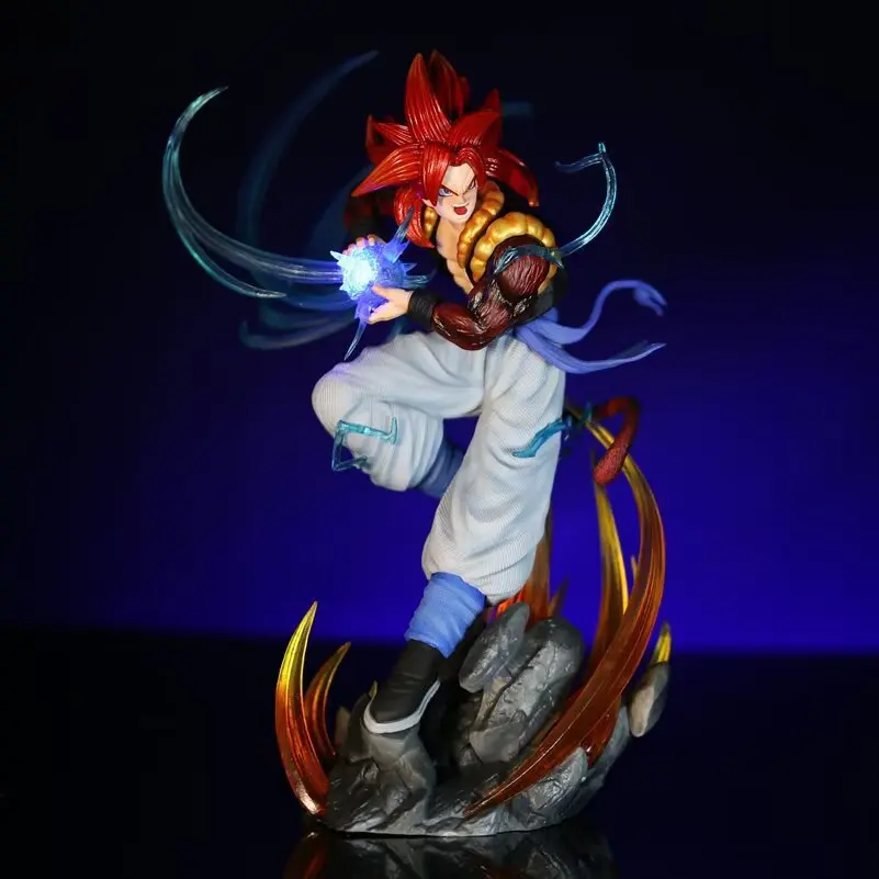 

Dragon Ball Super Fourth Stage Buu Fighting Pose Figure Luminous Anime Model Display Toy Collectible Glow In The Dark