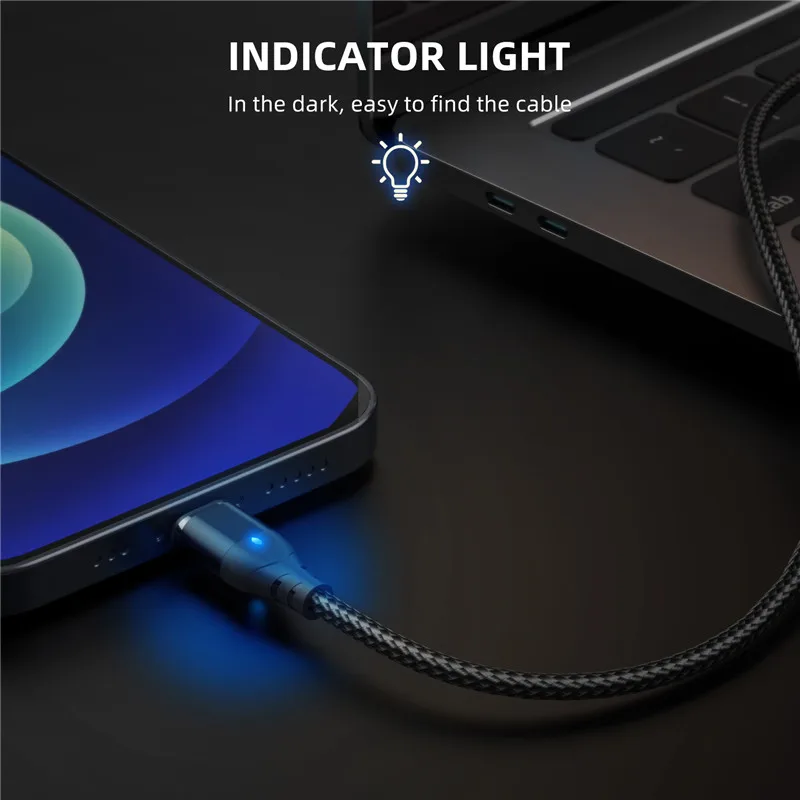 3A Magnetic Cable Type C Super Fast Charging Micro USB Cable USB C Magnet Charger For iPhone 15 14 Huawei Xiaomi Phone Wire Cord image 5