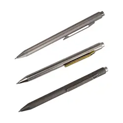 Retractable Ballpoint Pen Titanium Alloy Bolt Action Pen 0.5mm for Writing Women Men School Office Professional Executive