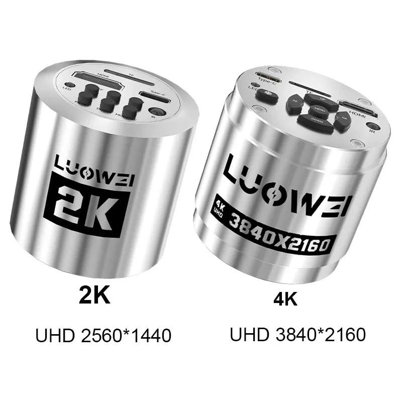 

Luowei 2K/4K камера для микроскопа Ture 2K/4K промышленный электронный цифровой микроскоп для ремонта микросхем телефона инструмент для пайки печатных плат