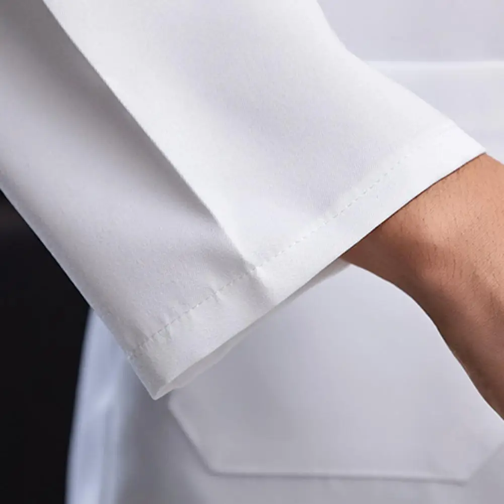 Unisex Chef Uniforms Long-sleeved Hotel Hotel Restaurant Kitchen Western Food Men Women Chef Work Clothes Chef Uniform