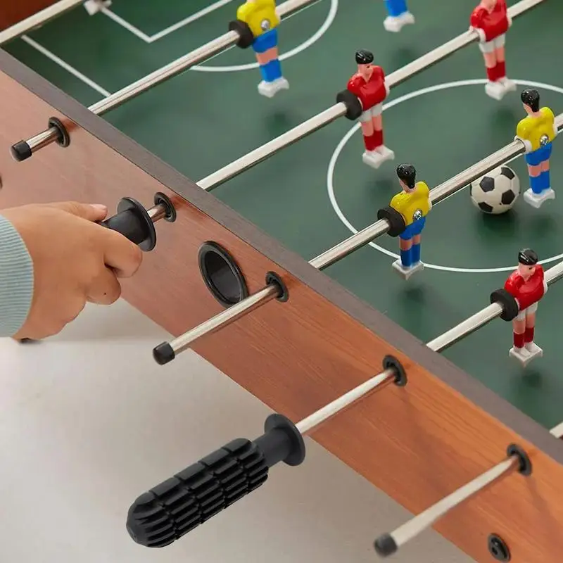 Table Football Set Toothed Soccer Handle For Table Football Replacement Parts Outdoor Play Toys Non-Slip Indoor Game Accessories