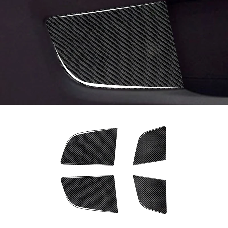 For Chevrolet Sonic 2012 2013 2014 2015 2016 Carbon Fiber / PVC Car Interior Soft Trim Door Decoration Sticker Cover