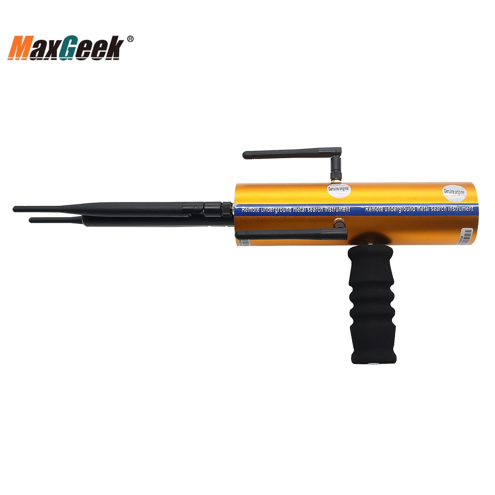 Maxgeek AKS Long Range Gold Metal Detector Gems Diamond Finder high sensitivity and stability with Five Antennas Handheld Type