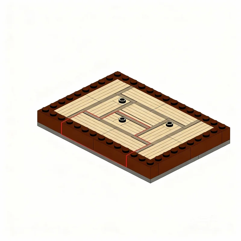 175 ชิ้น MOC ห้องน้ำชาญี่ปุ่น - Japanese Kids Education บทวิจารณ์และราคา