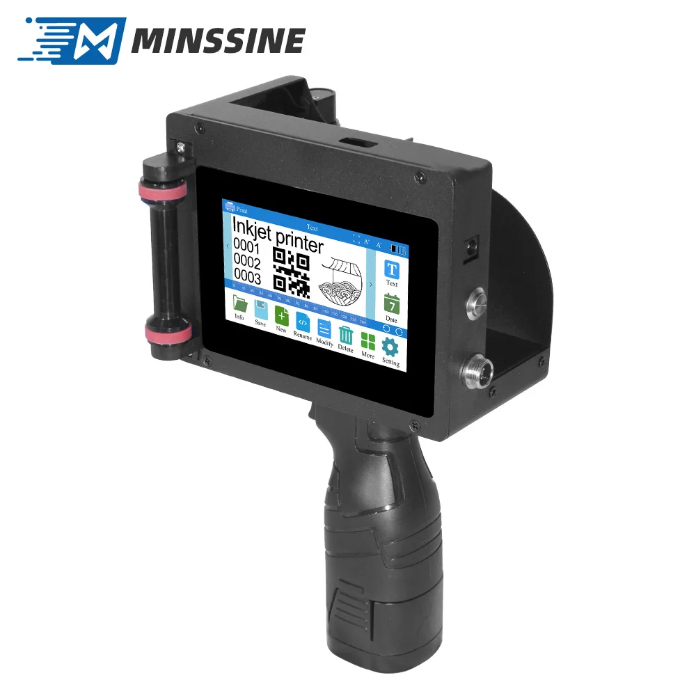

Large Size Handheld Inkjet Printer For Box Carton Packaging Logo Number Coding Machines 50mm Printer Machine