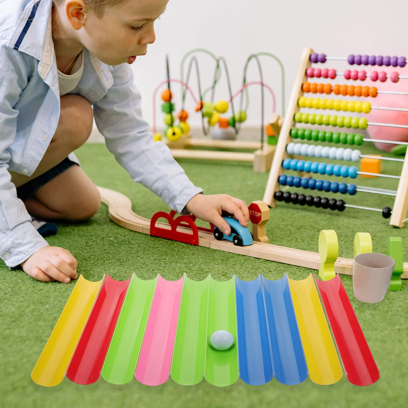 1 Zestaw Gry z Przekaźnikami w Kształcie Litery U, Kreatywna Zabawa na Świeżym Powietrzu, Edukacyjna Gra zespołowa, Trening Kooperacji i Zmysłów dla Dzieci