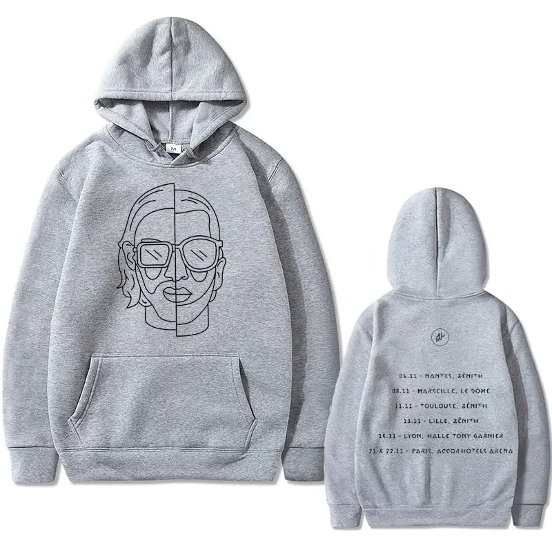 Rapper Le Monde Chico Album PNL Art Aesthetic Hoodie Men Women Vintage Oversized Sweatshirt Mens French Rap Band Hooded Pullover