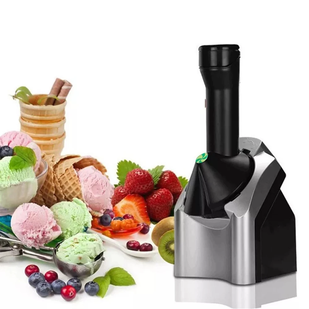 

WHDPETS Ice Cream Machine Maker For Kids Home 110V/220V Professional Automatic Milkshake Maker Frozen Dessert Maker EU/US Plug