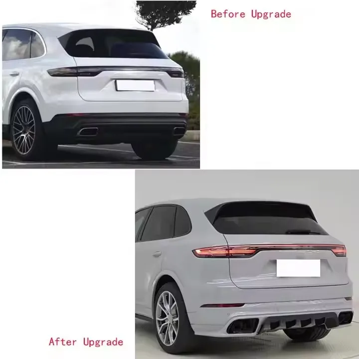 Bestselling High Quality 2018 Front Bumper Kit for Caye-nne Tur-bo TKT Black Protection & Decoration 12-Month Warranty 6