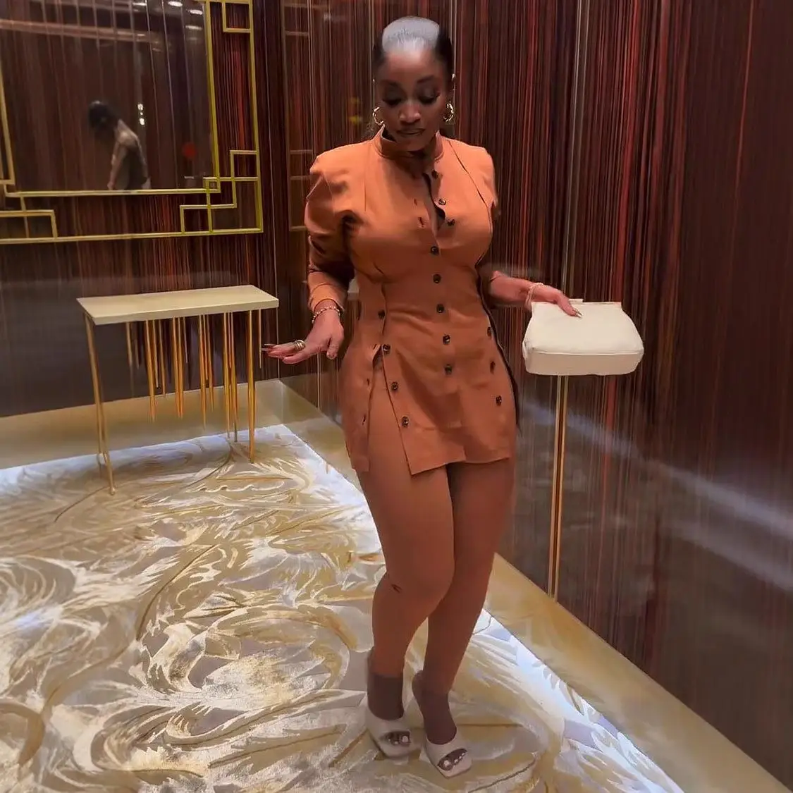 

Женские длинные леггинсы Winter Faion с воротником-стойкой и разрезом, комплект футболок, европейский комплект для взрослых