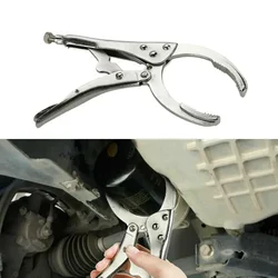 Chromeplate Adjustable Oil Filter Wrench 50mm-100mm Automotive oil Filter Extractor Locking Pliers Manual Wrench Removal Tools